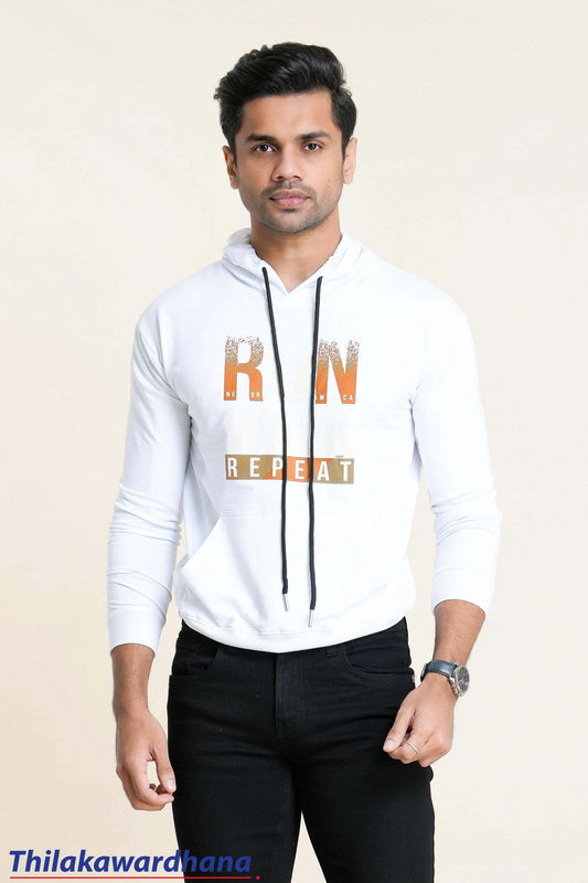 Trafford Athlete Long Sleeve Hoodie T Shirt