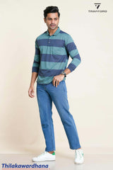 Striped Long Sleeve T Shirt