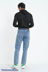 Men's Elasticated Waist Relaxed Fit Jean