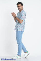 Trafford Short Sleeve Printed Shirt