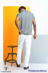 Trafford Lapel Collared T Shirt