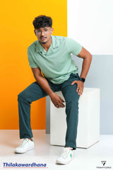 Trafford Lapel Collared T Shirt