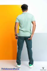 Trafford Lapel Collared T Shirt