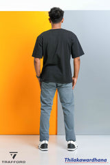 Trafford Dropped Shoulder Crew Neck T Shirt