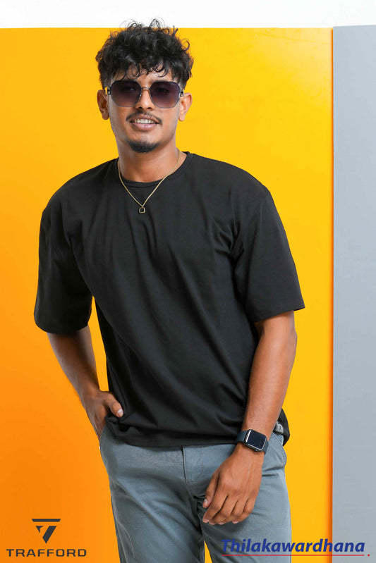 Trafford Dropped Shoulder Crew Neck T Shirt