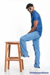 Short Sleeve Denim Shirt