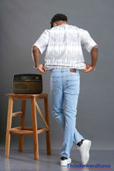 Men's Slim Fit Light Washed Jean