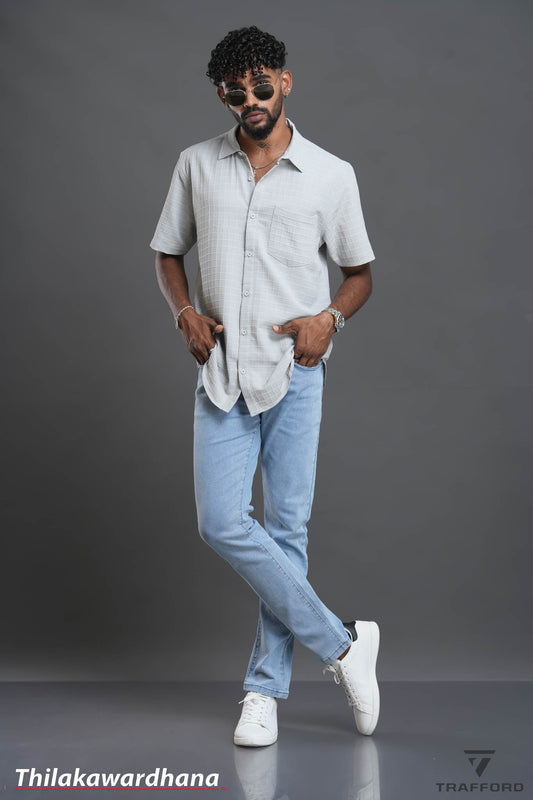 Trafford Textured Collared Shirt