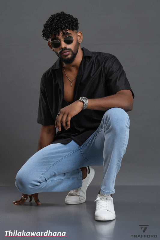 Trafford Texture Collared Shirt