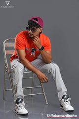 Trafford Printed Crew Neck T Shirt