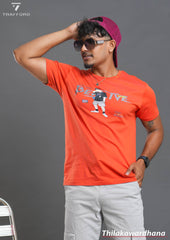 Trafford Printed Crew Neck T Shirt