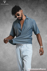 Trafford Texture Collared Shirt