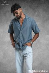 Trafford Texture Collared Shirt