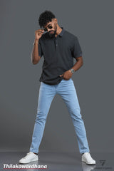 Trafford Textured Comfort Polo T Shirt