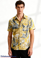 Men's Short Sleeve Printed Shirt