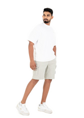 Moose Men’s Cargo Short - Light Grey