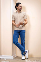 Trafford Striped Classic Polo T Shirt