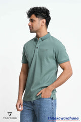 Trafford Contrast Collor Polo T Shirt
