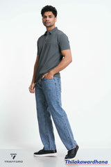 Trafford Textured Polo T Shirt