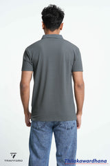 Trafford Textured Polo T Shirt