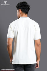 Trafford Printed Polo T Shirt