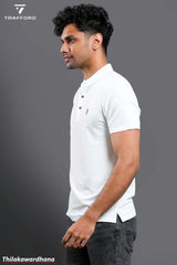 Trafford Chinese Collared T Shirt