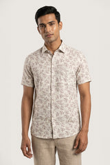 Men's Short Sleeve Printed Shirt