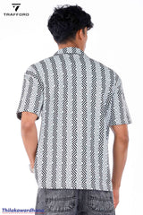 Trafford Geometric Printed Shirt
