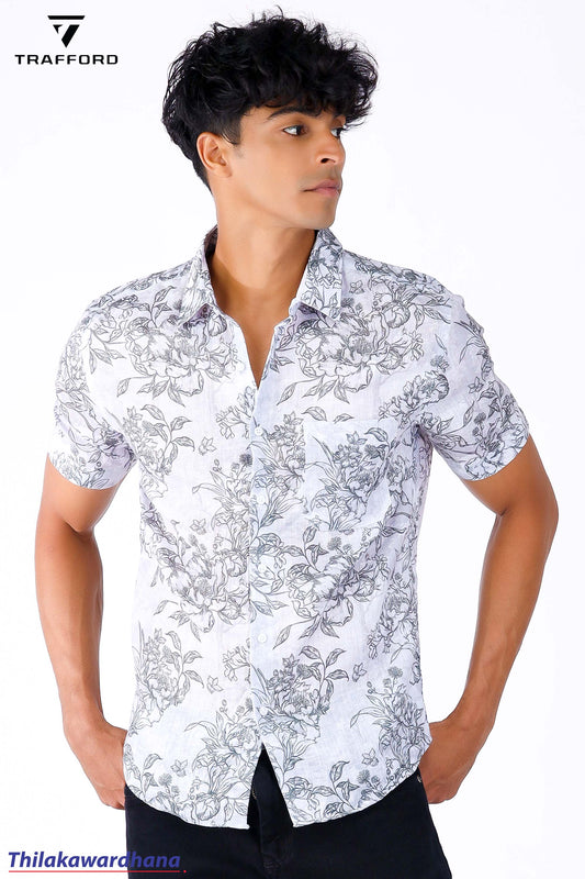 Trafford Short Sleeve Linen Shirt