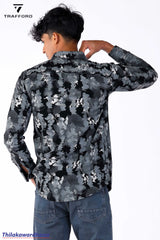 Long Sleeve Printed Shirt