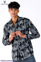 Long Sleeve Printed Shirt