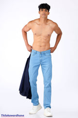 Men's Light Washed Slim Fit Jean