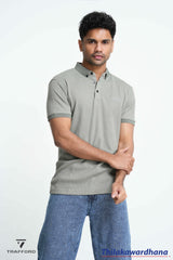 Trafford Contrast Collor Polo T Shirt