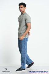 Trafford Contrast Collor Polo T Shirt