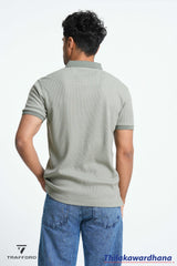 Trafford Contrast Collor Polo T Shirt