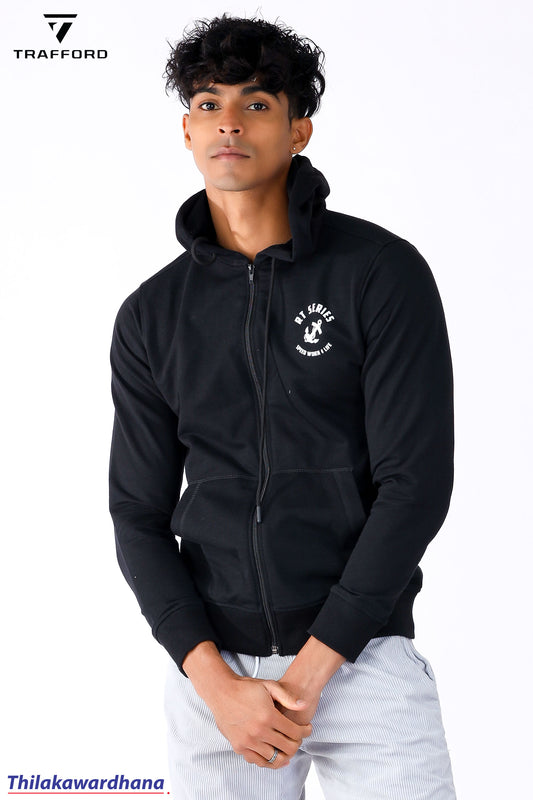 Trafford Athlete Long Sleeve Hoodie T Shirt