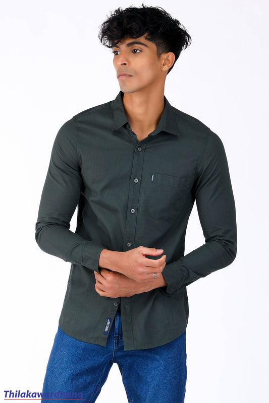 Trafford Long Sleeve Linen Shirt
