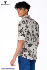 Long Sleeve Printed Shirt
