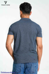 Dodge Modern Heathered Polo T Shirt