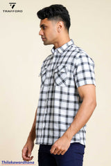 Trafford Urban Check Casual Shirt