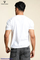 Trafford Graphic Print Crew Neck T Shirt