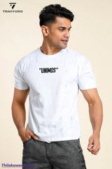 Trafford Graphic Print Crew Neck T Shirt