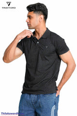 Dodge Modern Heathered Polo T Shirt