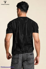 Trafford Graphic Print Crew Neck T Shirt