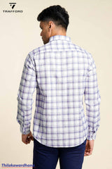 Trafford Long Sleeve Checked Shirt