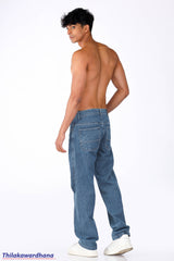 Men's Light Washed Regular Fit Jean