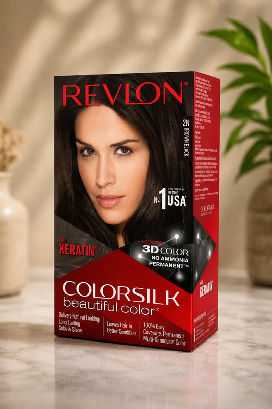 Revlon Colorsilk Hair Color Brown Black 2N