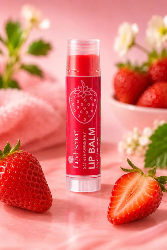 LuvEsence So Strawberry Lip Balm - (3.5g)
