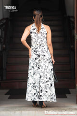 Tendenza Halter Neck Wide Leg Jumpsuit