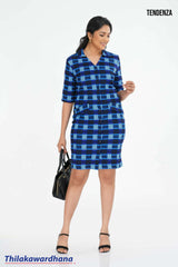 Tendenza Button Down Detailed Bodycon Dress